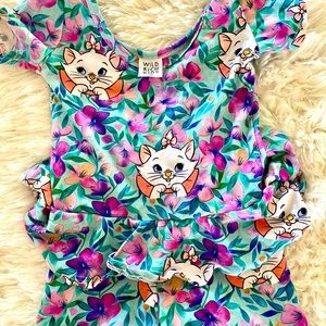 Wild Rich Kids Floral Marie Romper size 3/4